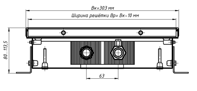 Конвектор Eva КC 80 Конвекторы Eva Systems